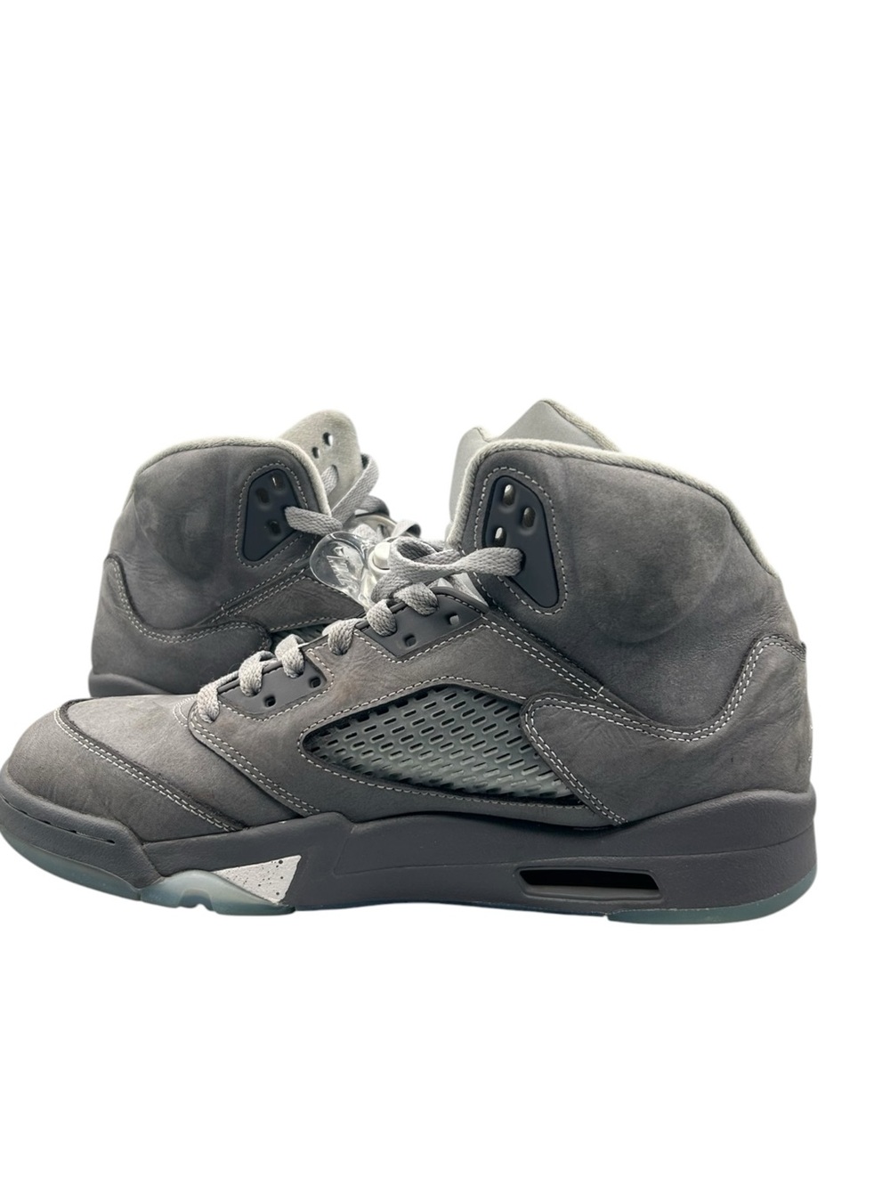 Men's Nike Air Jordan five retro wolf grey suede DD0587002